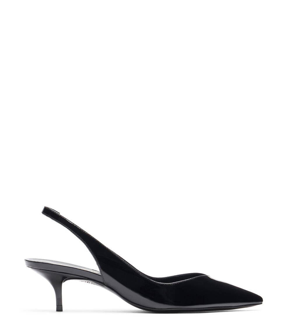 Stuart Weitzman EVA 50 SLINGBACK en NEGRO de Mujer | Stuart Weitzman®
