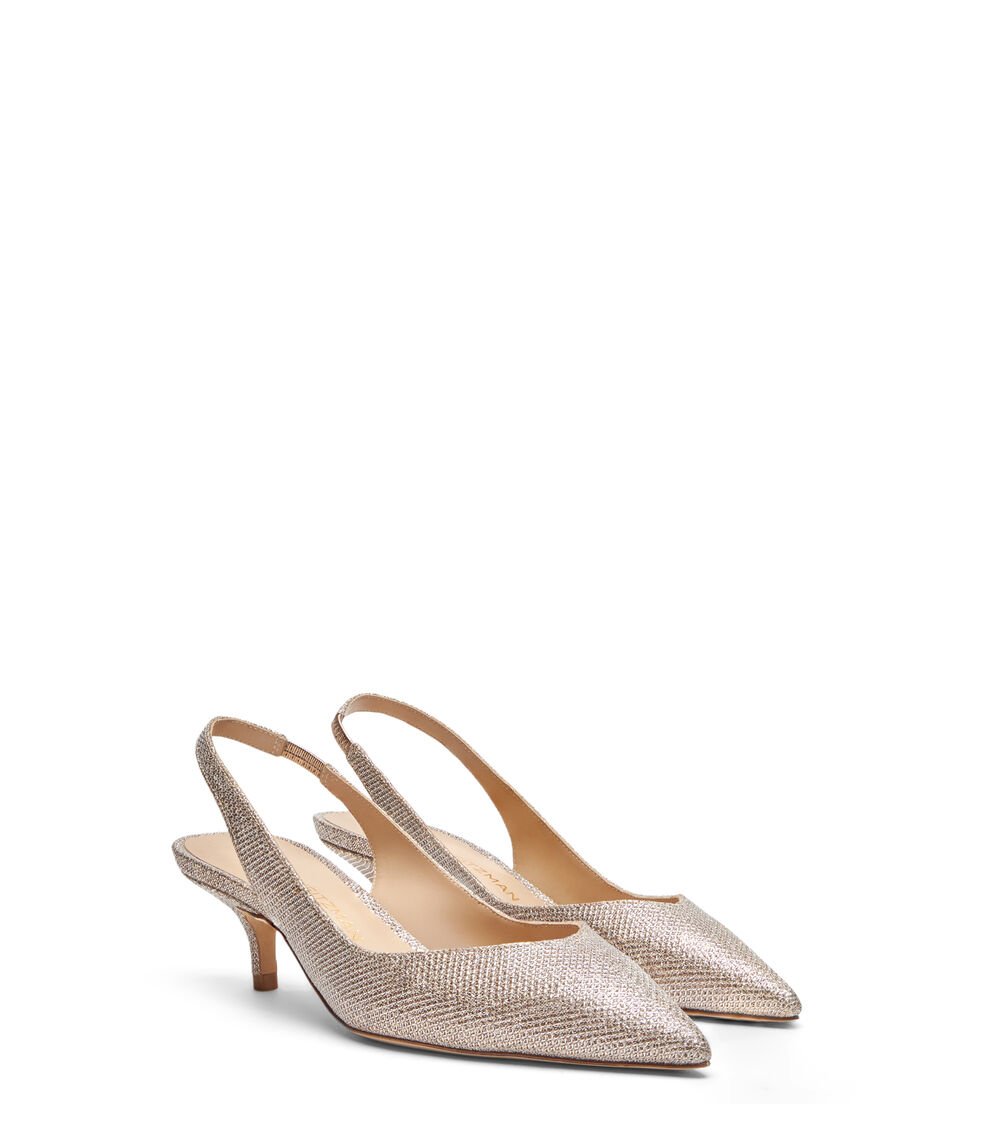 Stuart Weitzman EVA 50 SLINGBACK En POLVO De Mujer | Stuart Weitzman®