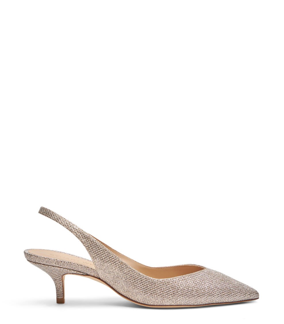 Stuart Weitzman EVA 50 SLINGBACK en POLVO de Mujer | Stuart Weitzman®