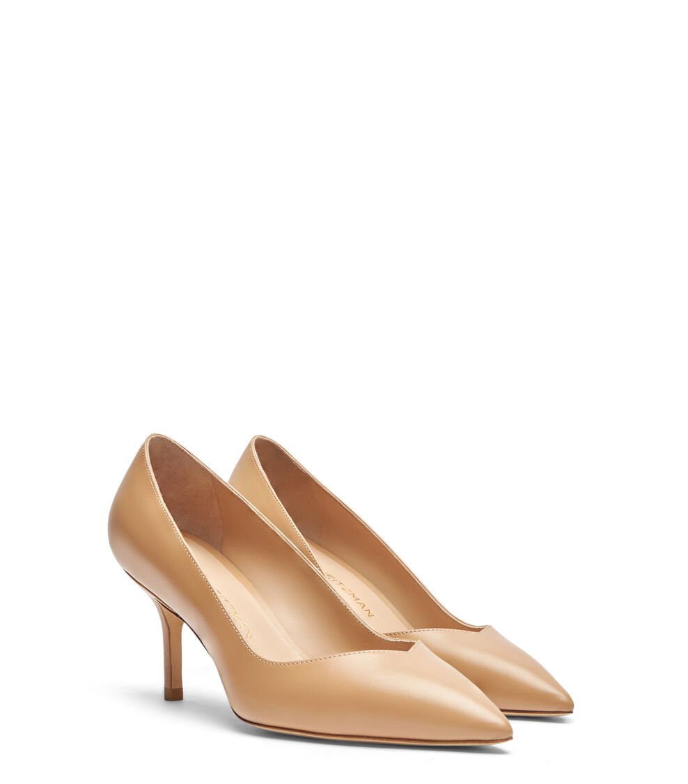 Stuart Weitzman EVA 75 PUMP En ADOBE De Mujer | Stuart Weitzman®