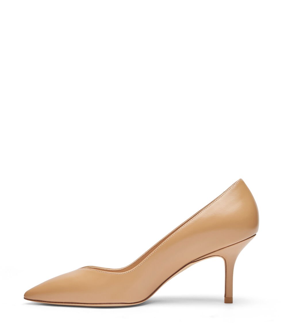 Stuart Weitzman EVA 75 PUMP En ADOBE De Mujer | Stuart Weitzman®