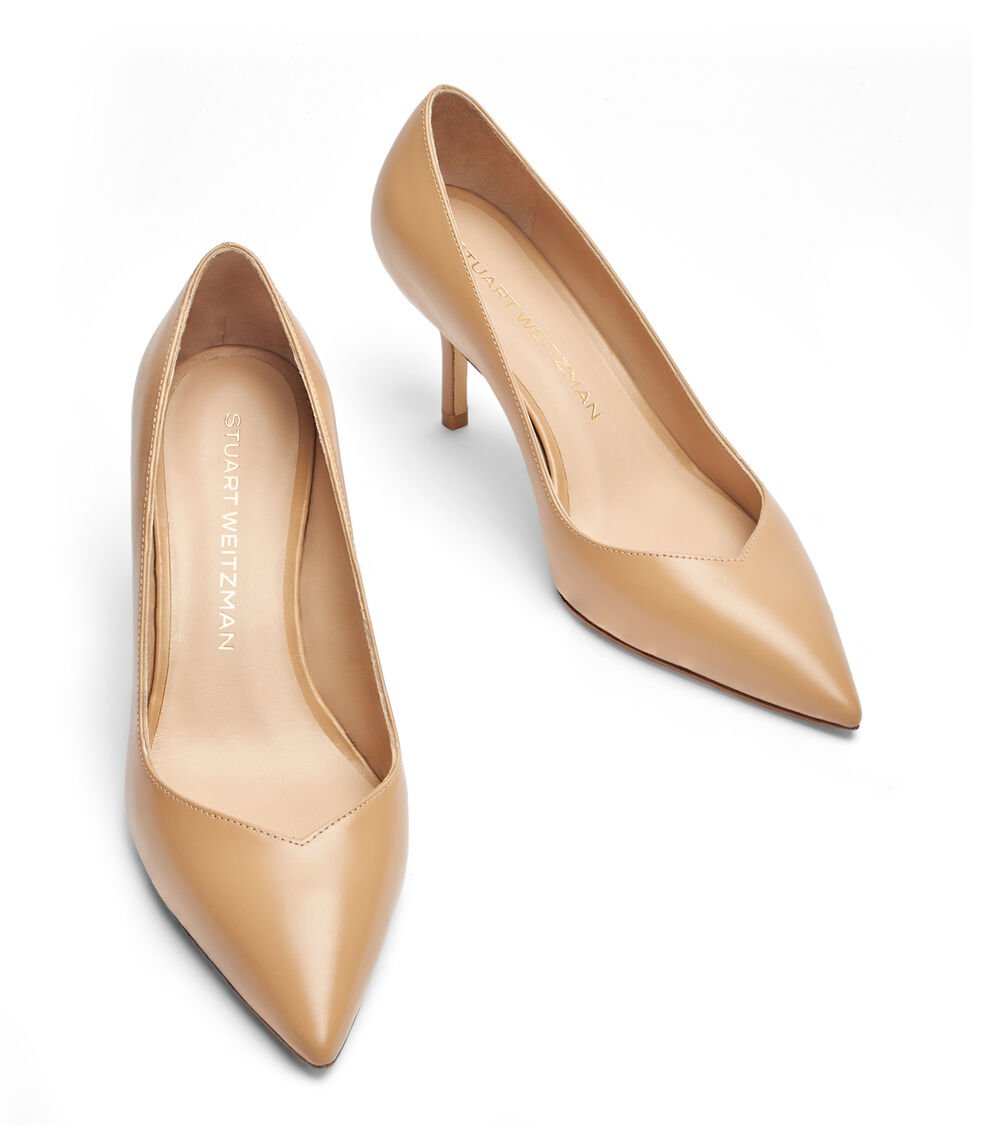 Stuart Weitzman EVA 75 PUMP En ADOBE De Mujer | Stuart Weitzman®