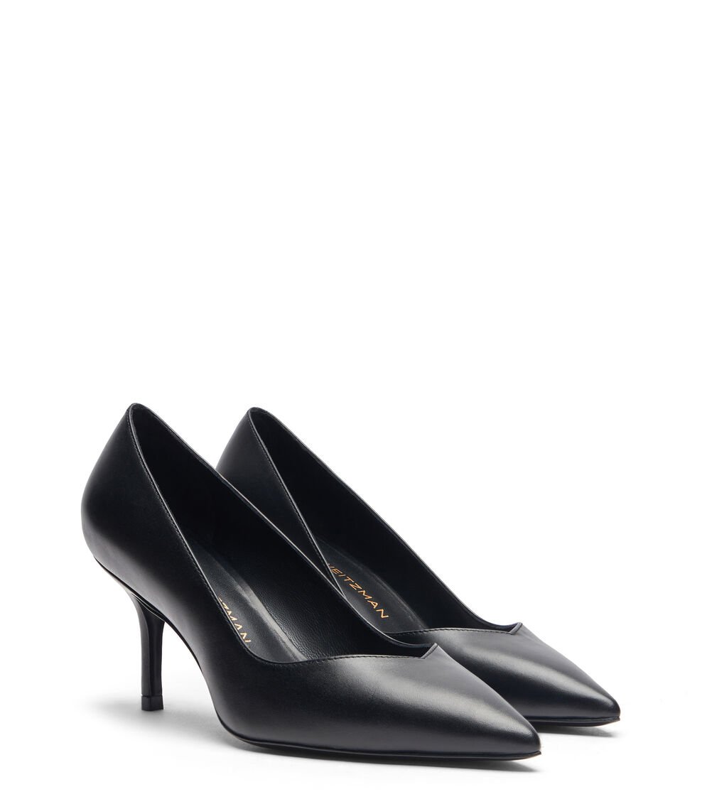 Stuart Weitzman EVA 75 PUMP En NEGRO De Mujer | Stuart Weitzman®