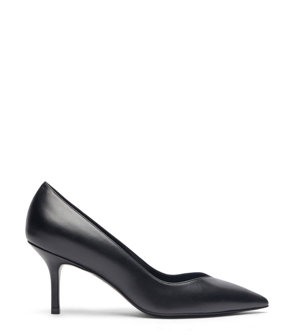 Stuart Weitzman EVA 75 PUMP en NEGRO de Mujer | Stuart Weitzman®