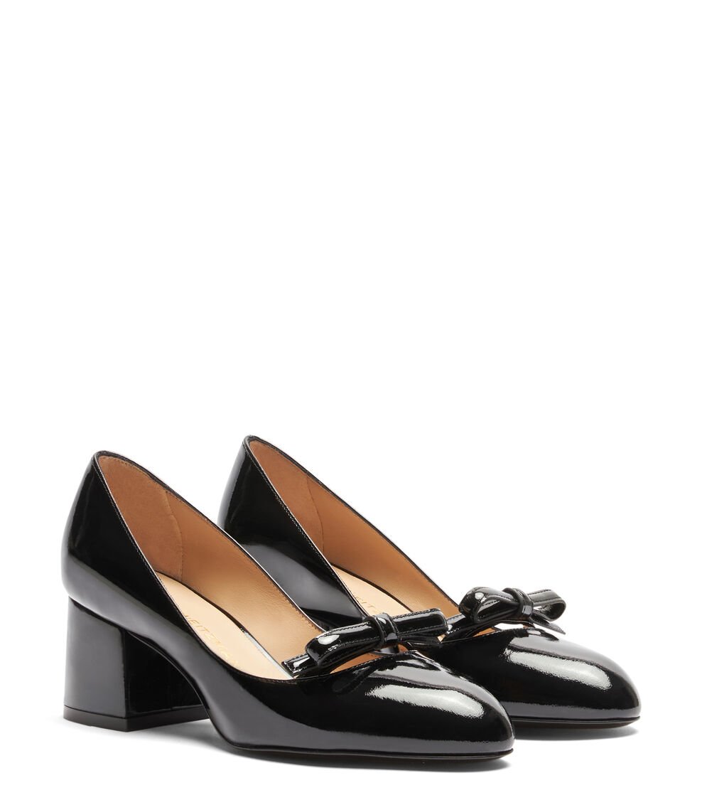 Stuart Weitzman FELICITY BLOCK PUMP 60 En NEGRO De Mujer | Stuart Weitzman®