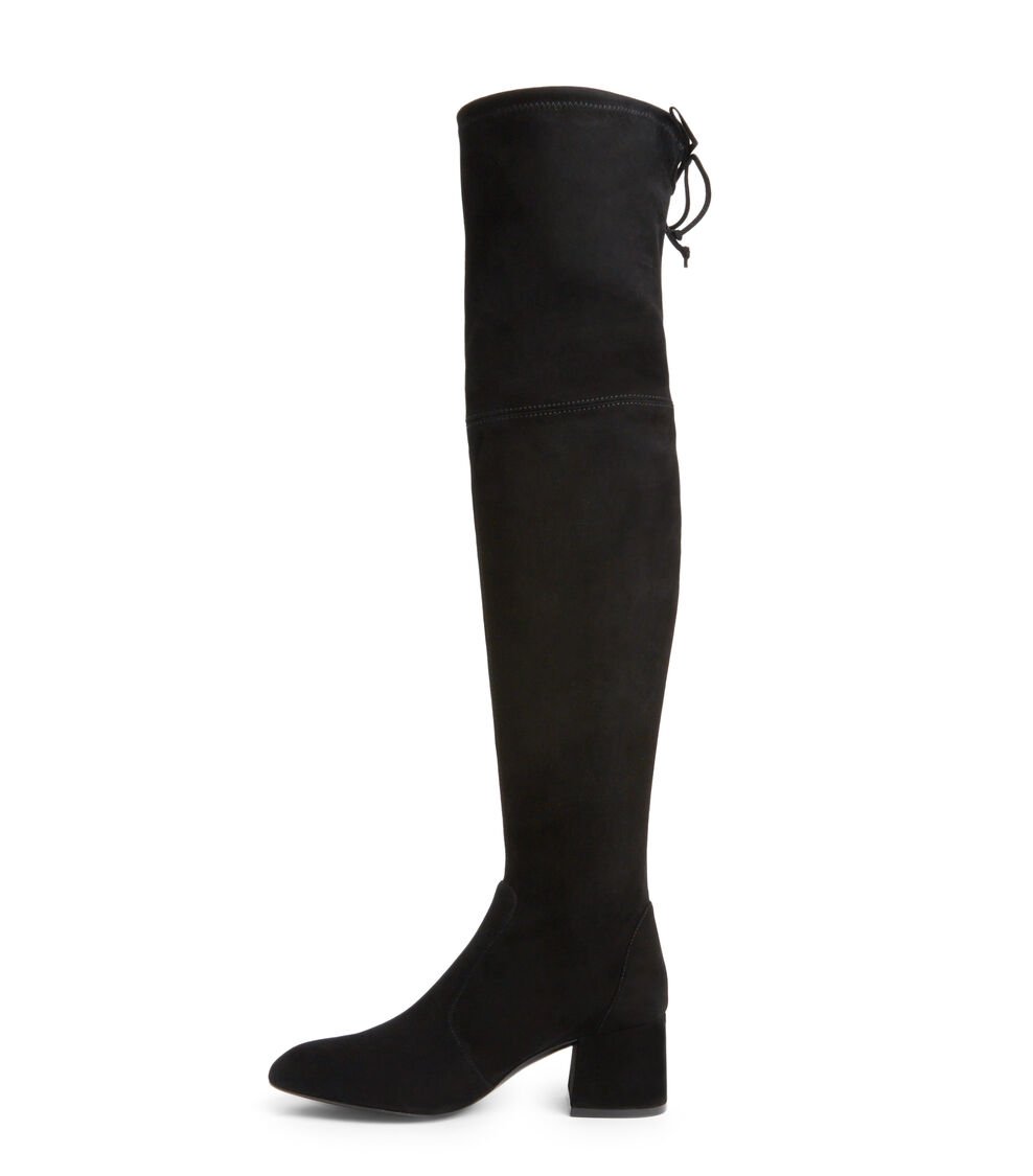 Stuart Weitzman FLARELAND BOOT En BLACK De Mujer | Stuart Weitzman®