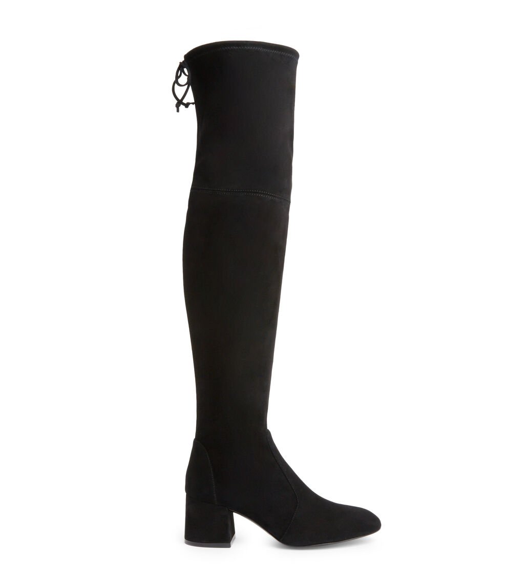 Stuart Weitzman FLARELAND BOOT en BLACK de Mujer | Stuart Weitzman®