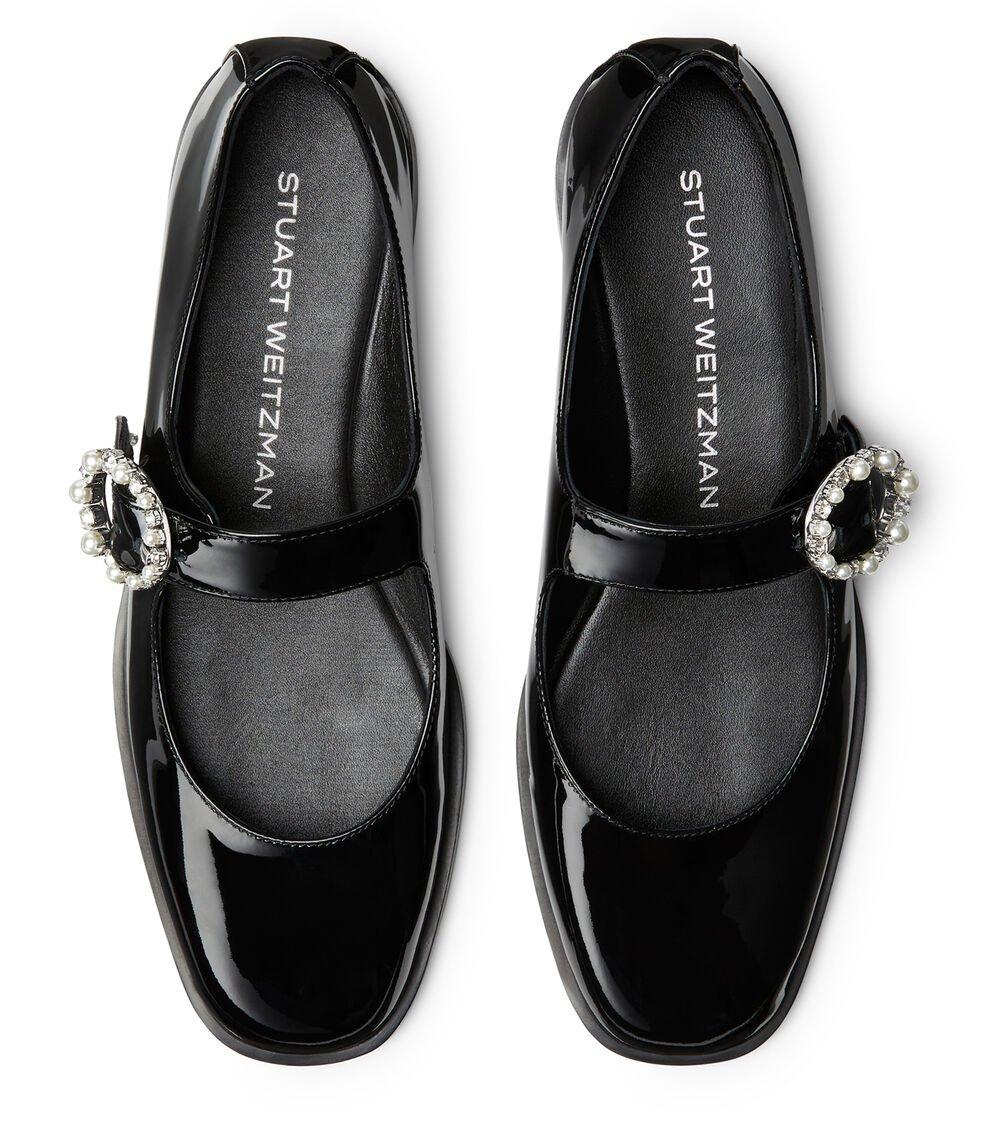 Stuart Weitzman LORALEI CRYSTAL MARY JANE En NEGRO De Mujer | Stuart Weitzman®