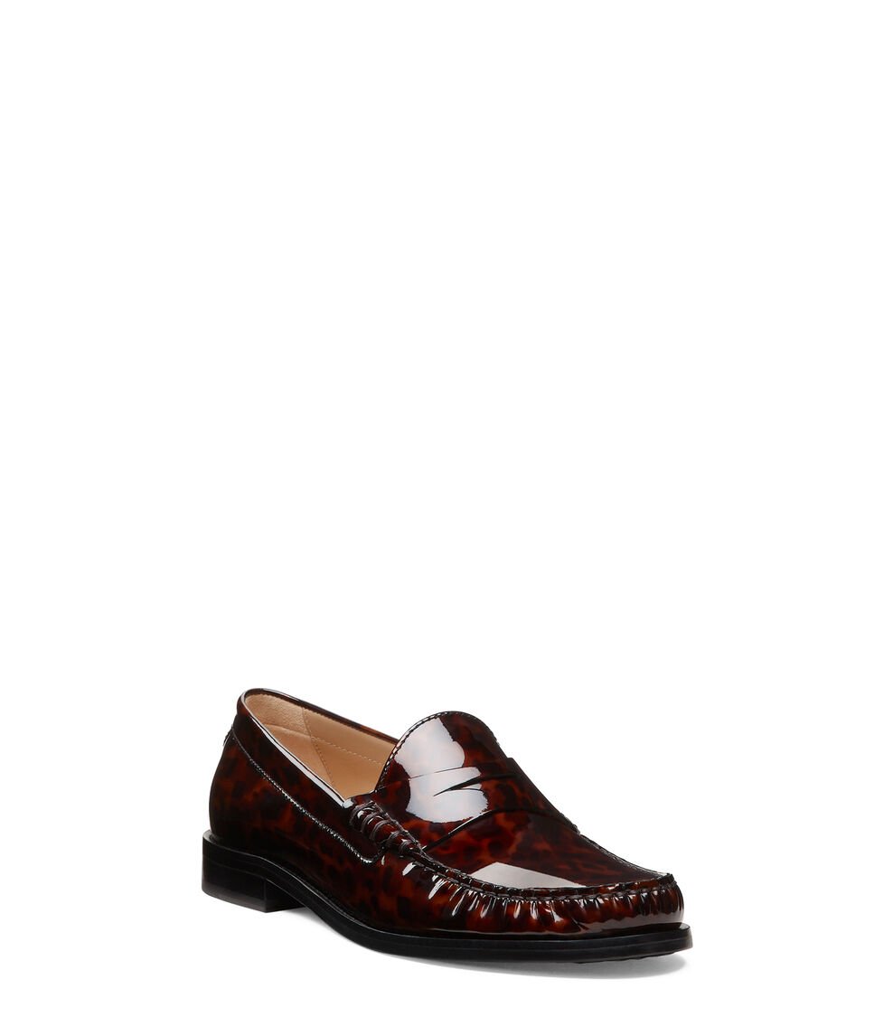 Stuart Weitzman LOTTIE LOAFER En MARRÓN OSCURO De Mujer | Stuart Weitzman®