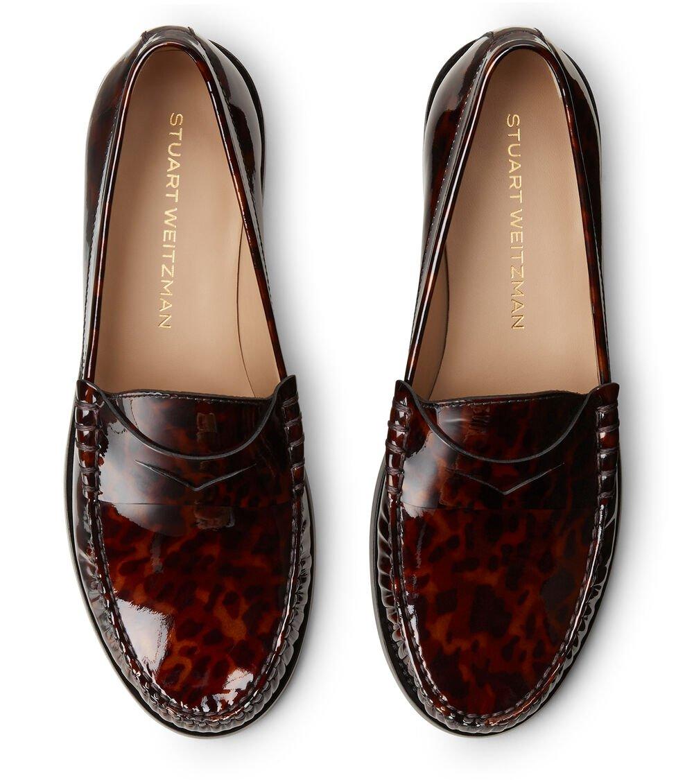 Stuart Weitzman LOTTIE LOAFER En MARRÓN OSCURO De Mujer | Stuart Weitzman®