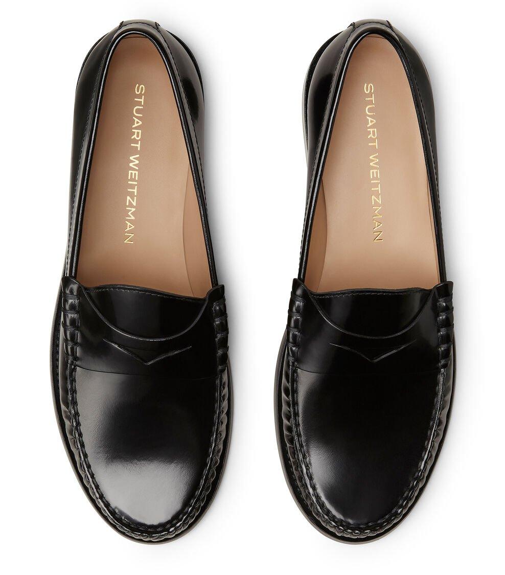 Stuart Weitzman LOTTIE LOAFER En NEGRO De Mujer | Stuart Weitzman®