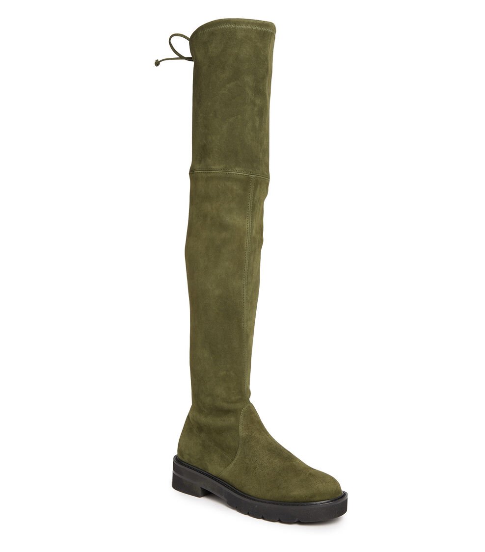Stuart Weitzman LOWLAND LIFT En MILITAR De Mujer | Stuart Weitzman®