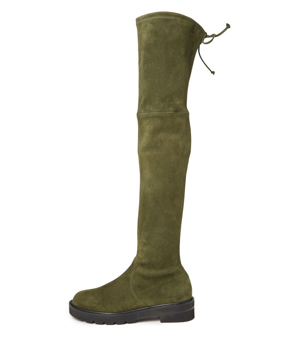 Stuart Weitzman LOWLAND LIFT En MILITAR De Mujer | Stuart Weitzman®