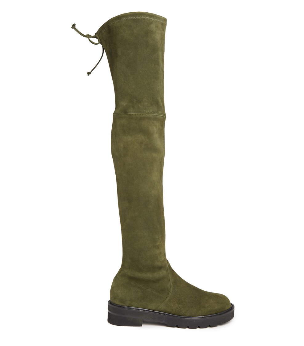 Stuart Weitzman LOWLAND LIFT en MILITAR de Mujer | Stuart Weitzman®