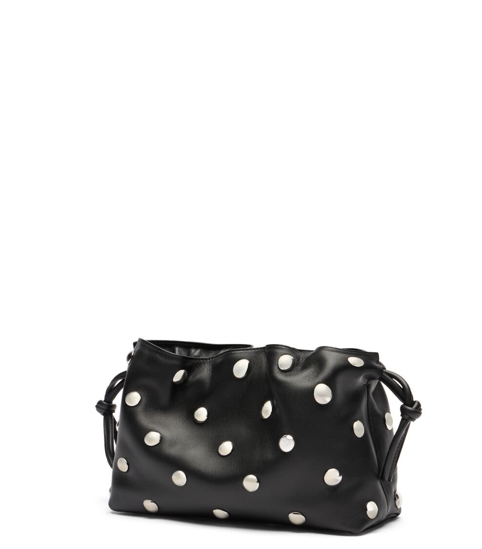 Stuart Weitzman MIA MINI STUD BAG En BLACK De Mujer | Stuart Weitzman®