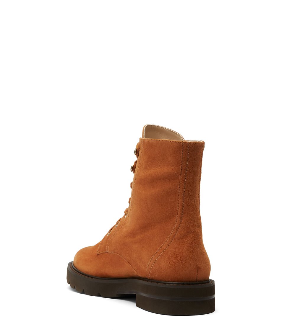 Stuart Weitzman MILA LIFT BOOTIE En NOUGAT De Mujer | Stuart Weitzman®
