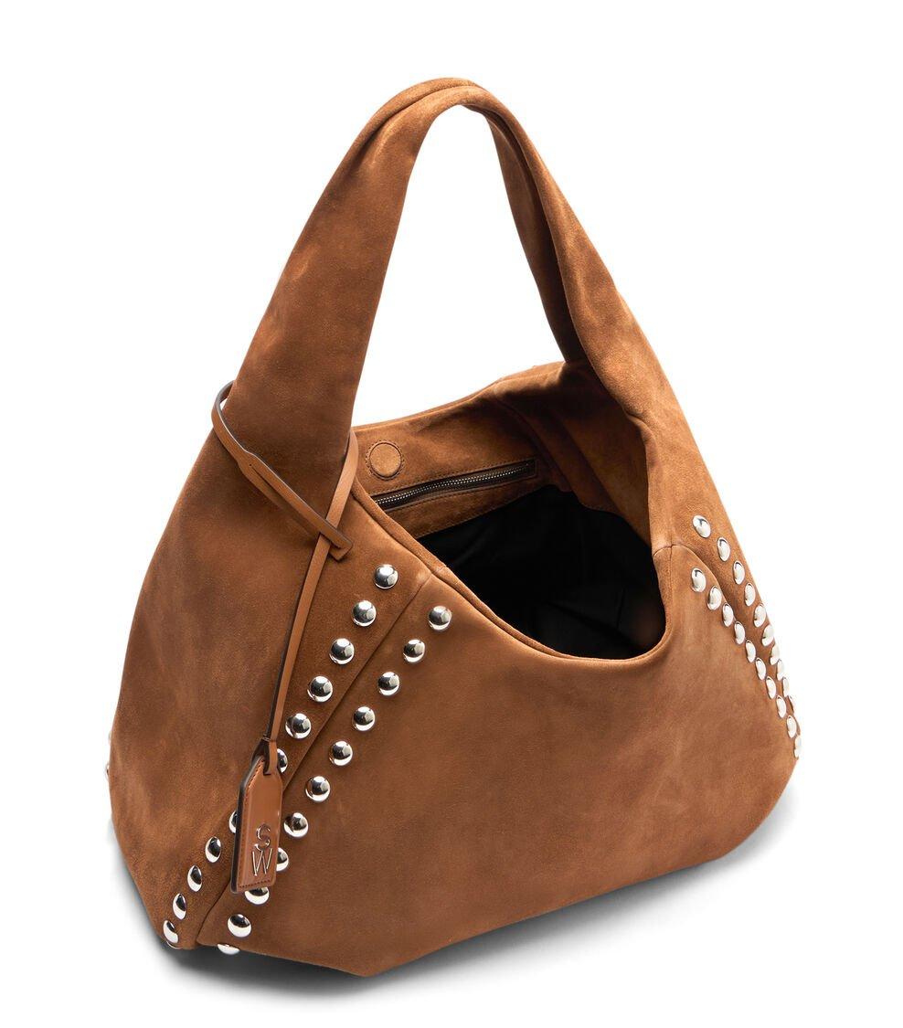 Stuart Weitzman MODA STUD HOBO BAG En FOX De Mujer | Stuart Weitzman®