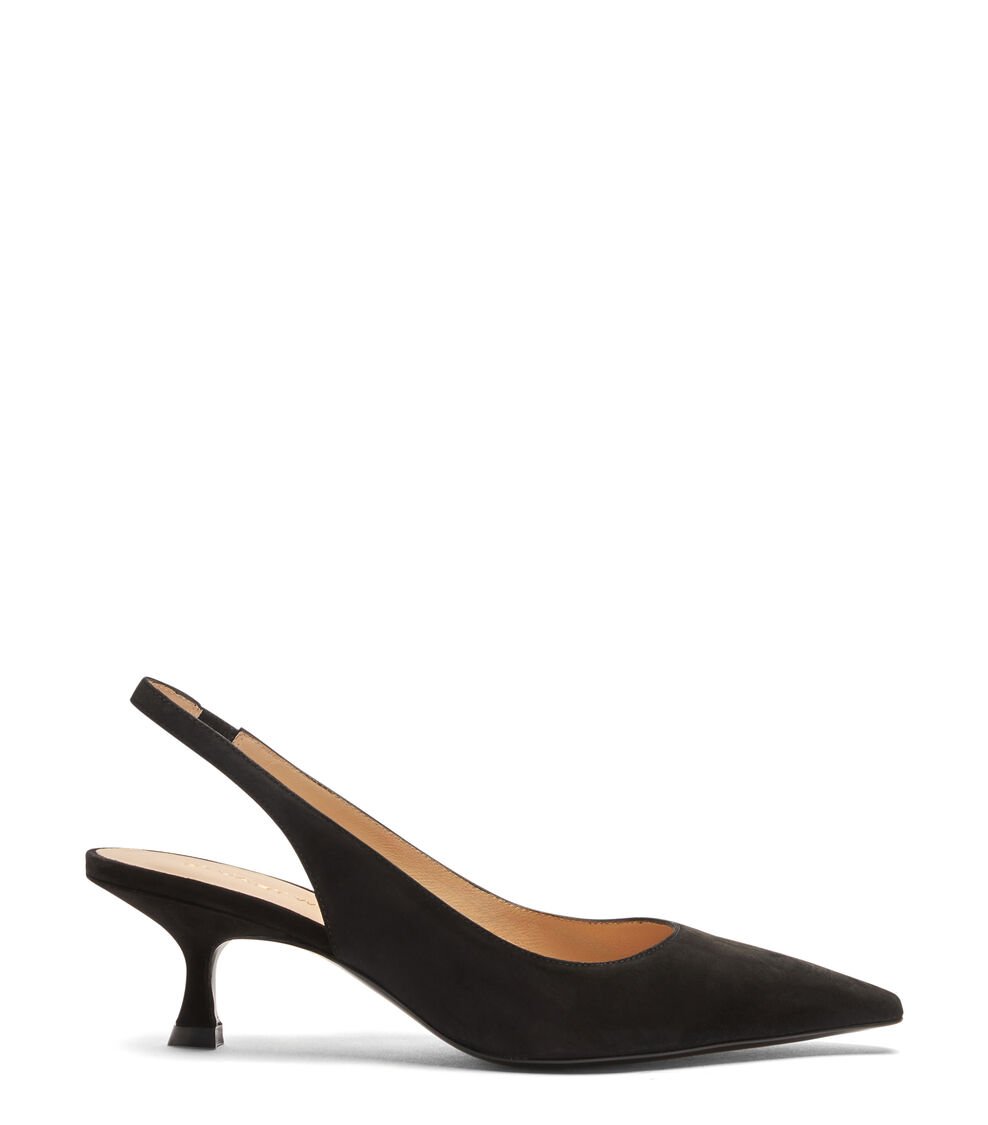 Stuart Weitzman NAOMI 50 SLINGBACK en NEGRO de Mujer | Stuart Weitzman®