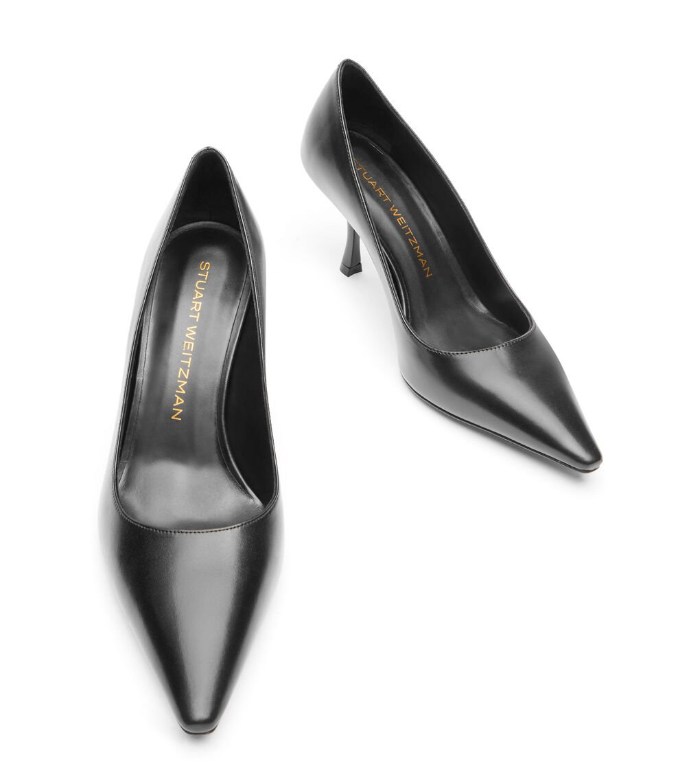 Stuart Weitzman NAOMI 75 PUMP En NEGRO De Mujer | Stuart Weitzman®