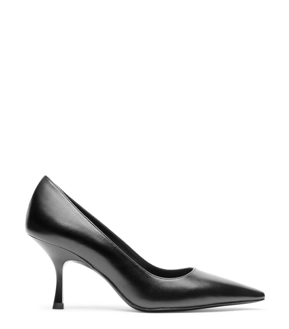 Stuart Weitzman NAOMI 75 PUMP en NEGRO de Mujer | Stuart Weitzman®