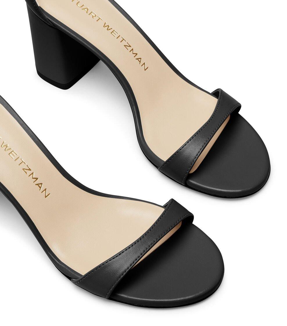 Stuart Weitzman NUDIST BLOCK 75 En BLACK De Mujer | Stuart Weitzman®