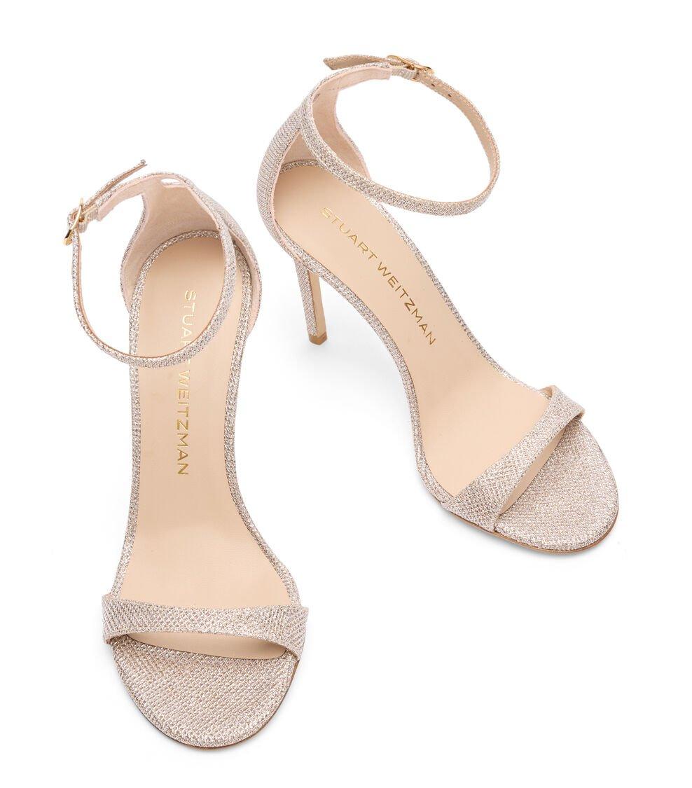 Stuart Weitzman NUDIST II 100 SANDAL En POLVO De Mujer | Stuart Weitzman®