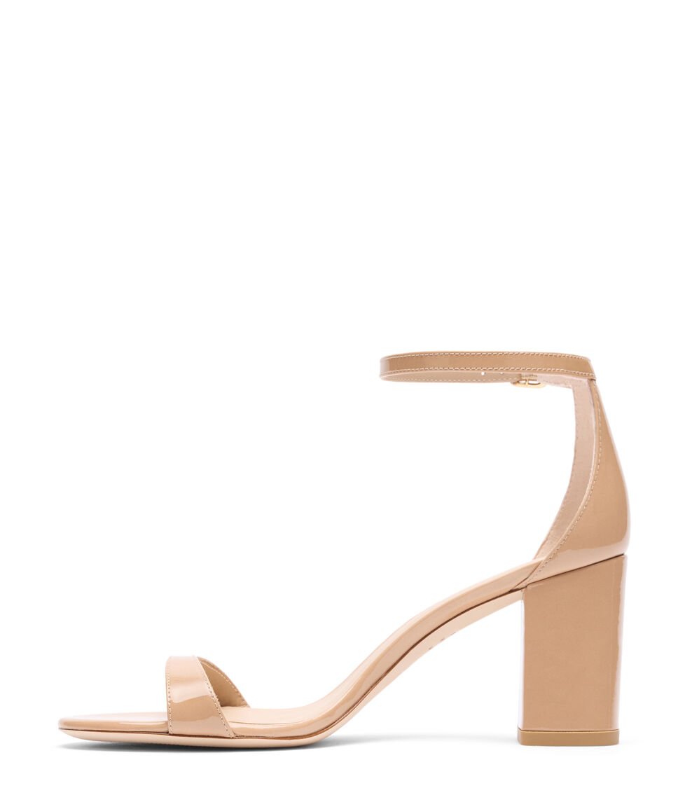 Stuart Weitzman NUDIST II 75 BLOCK SANDAL En ADOBE De Mujer | Stuart Weitzman®