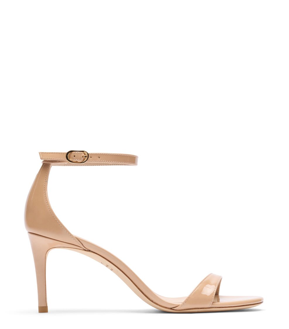 Stuart Weitzman NUDIST II SANDAL 75 en ADOBE de Mujer | Stuart Weitzman®