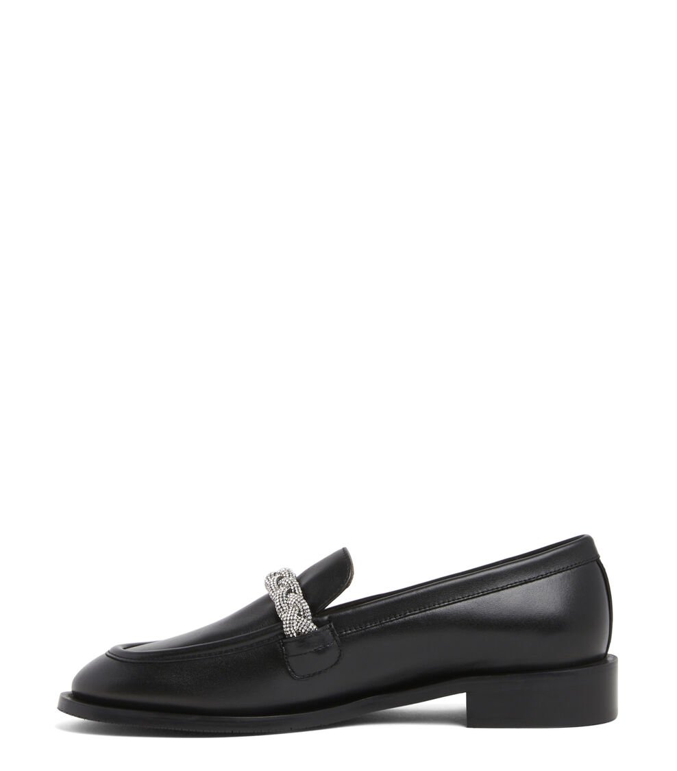 Stuart Weitzman PALMER HIGHSHINE LOAFER En NEGRO De Mujer | Stuart Weitzman®