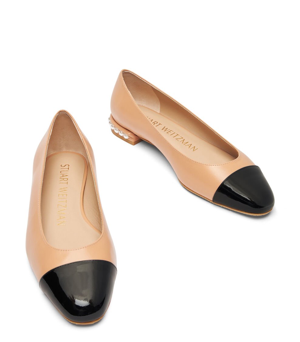 Stuart Weitzman PEARL FLAT En JENGIBRE De Mujer | Stuart Weitzman®