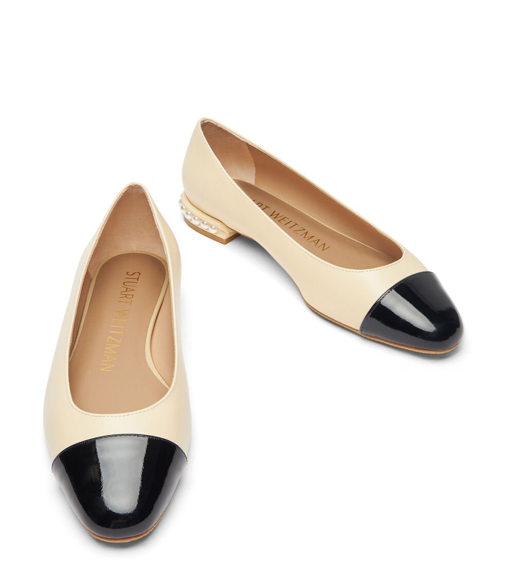Stuart Weitzman PEARL FLAT En VAINILLA De Mujer | Stuart Weitzman®