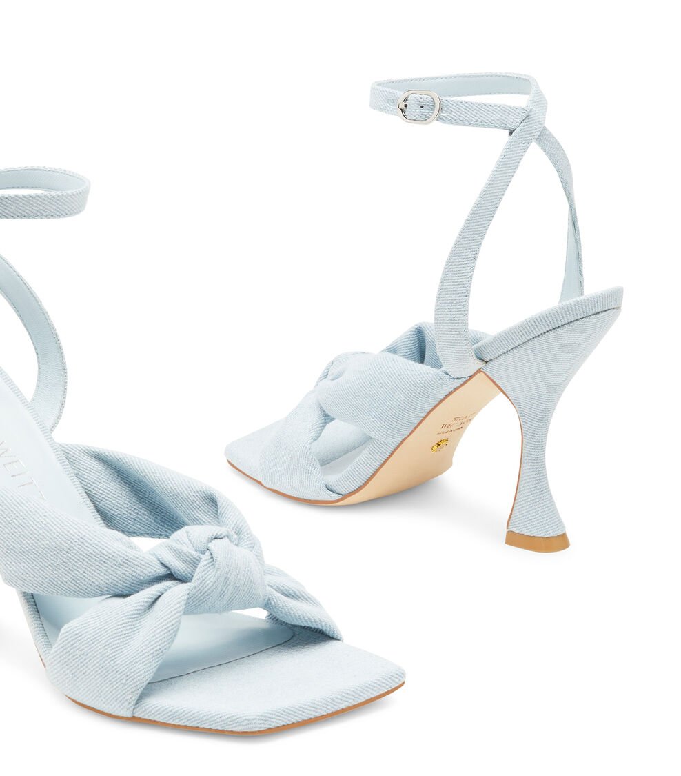 Stuart Weitzman PLAYA ANKLE STRAP 100 SANDAL En LIGHT De Mujer | Stuart Weitzman®