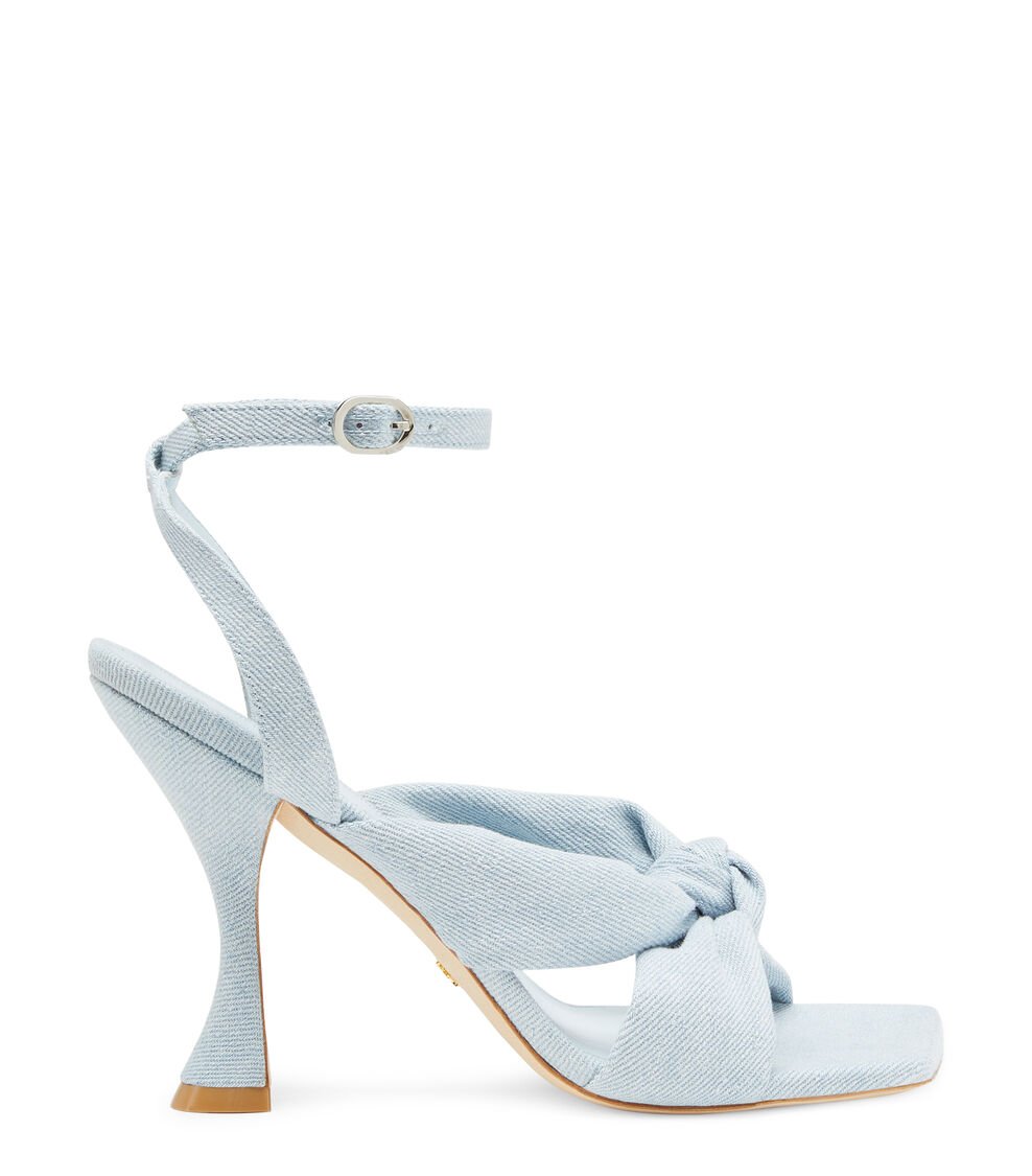 Stuart Weitzman PLAYA ANKLE STRAP 100 SANDAL en LIGHT de Mujer | Stuart Weitzman®
