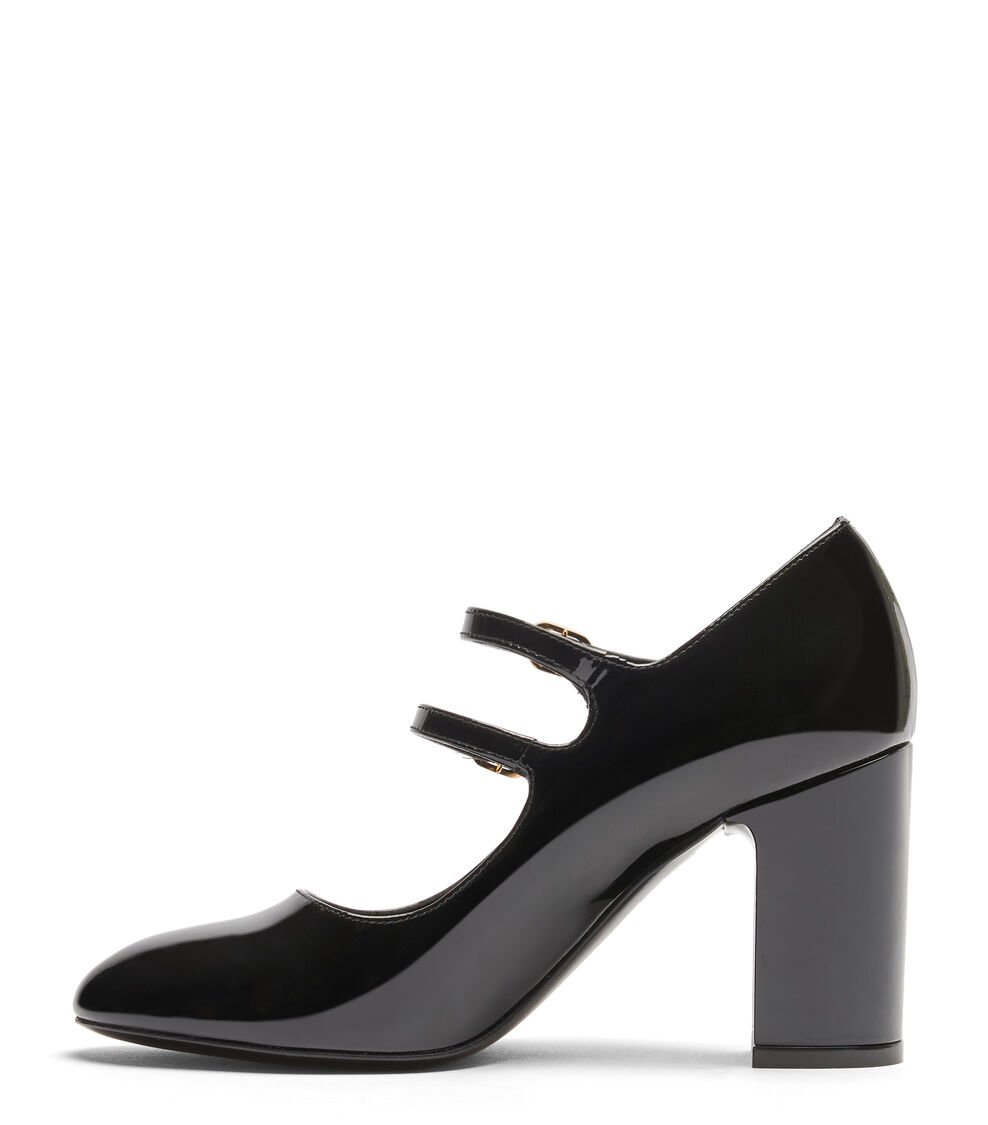 Stuart Weitzman POSH 85 MARY JANE En NEGRO De Mujer | Stuart Weitzman®