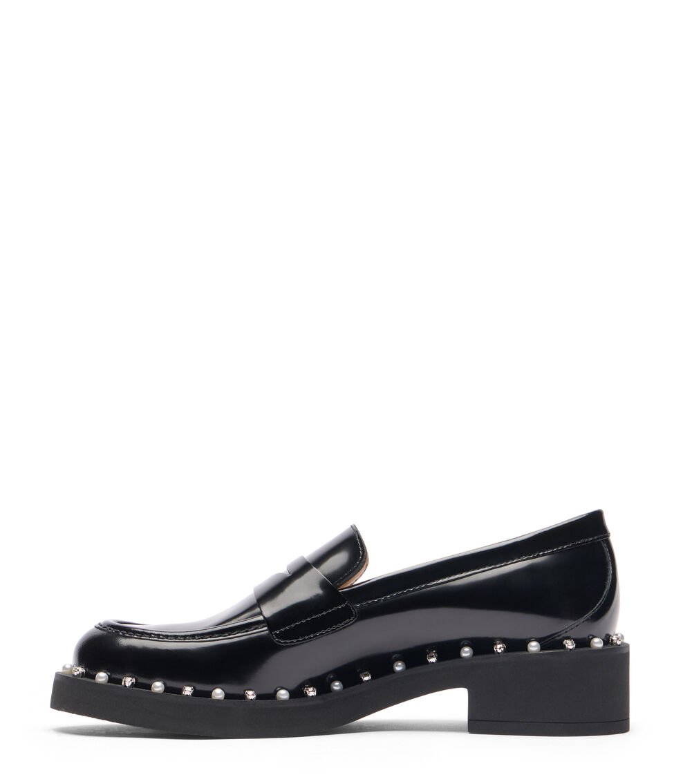 Stuart Weitzman REVERIE LOAFER En NEGRO De Mujer | Stuart Weitzman®