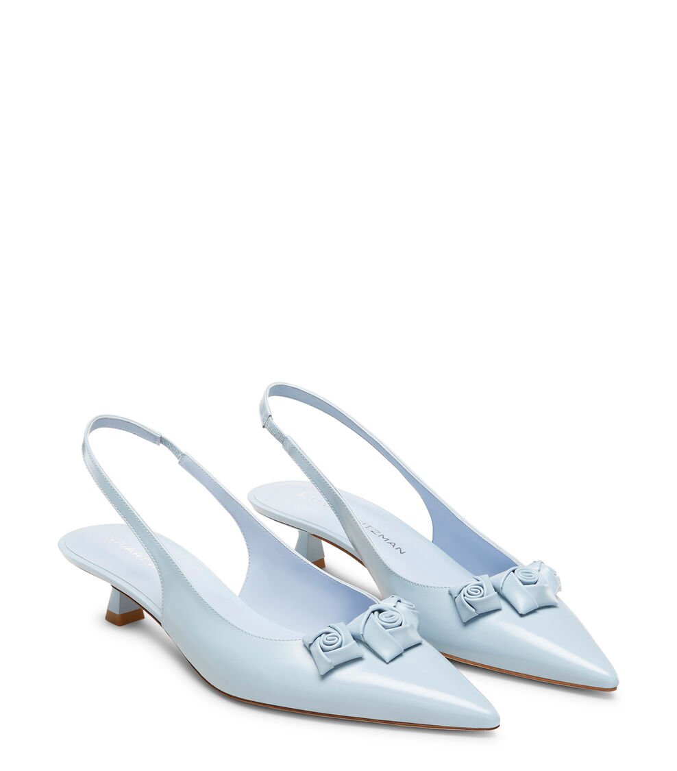 Stuart Weitzman ROSIE 35 SLINGBACK En CIELO De Mujer | Stuart Weitzman®
