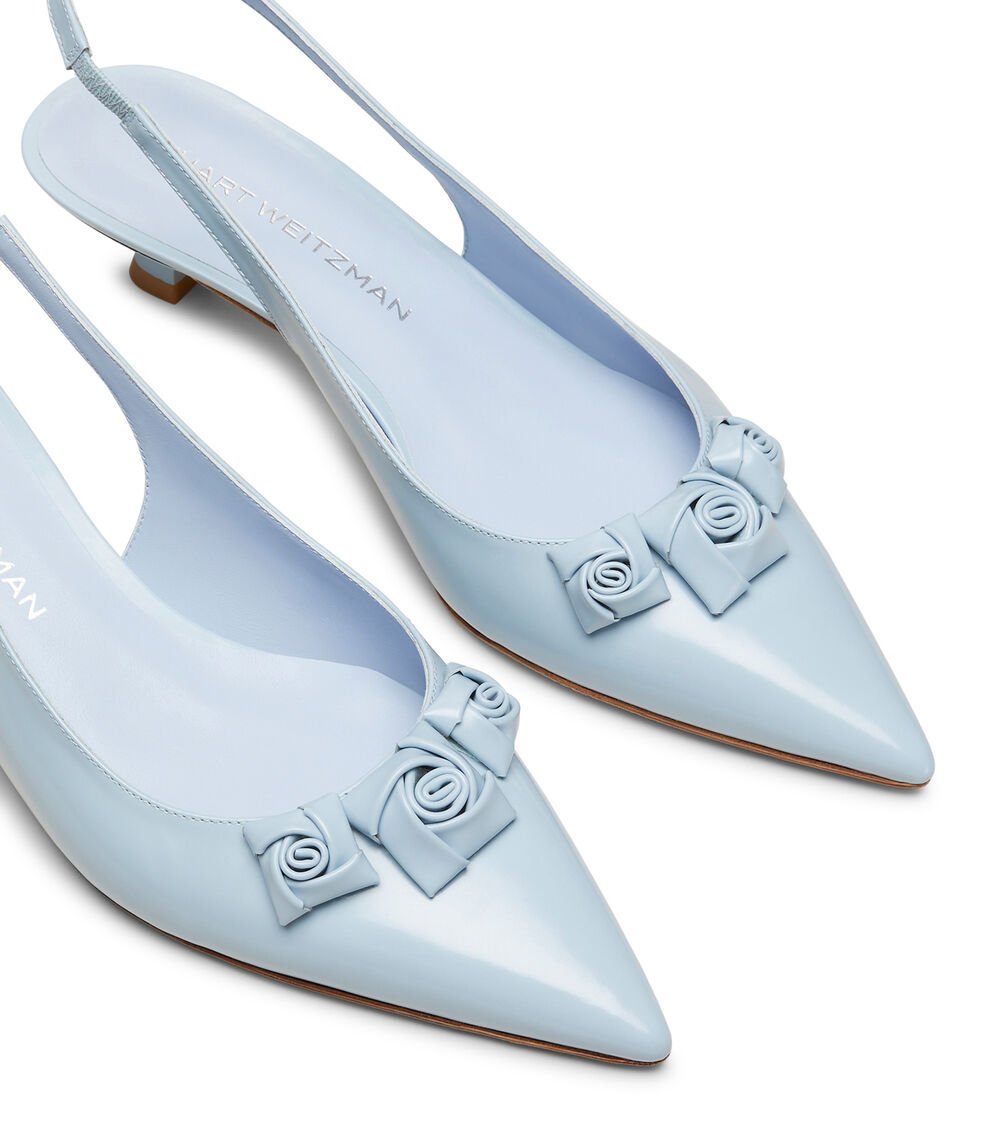 Stuart Weitzman ROSIE 35 SLINGBACK En CIELO De Mujer | Stuart Weitzman®