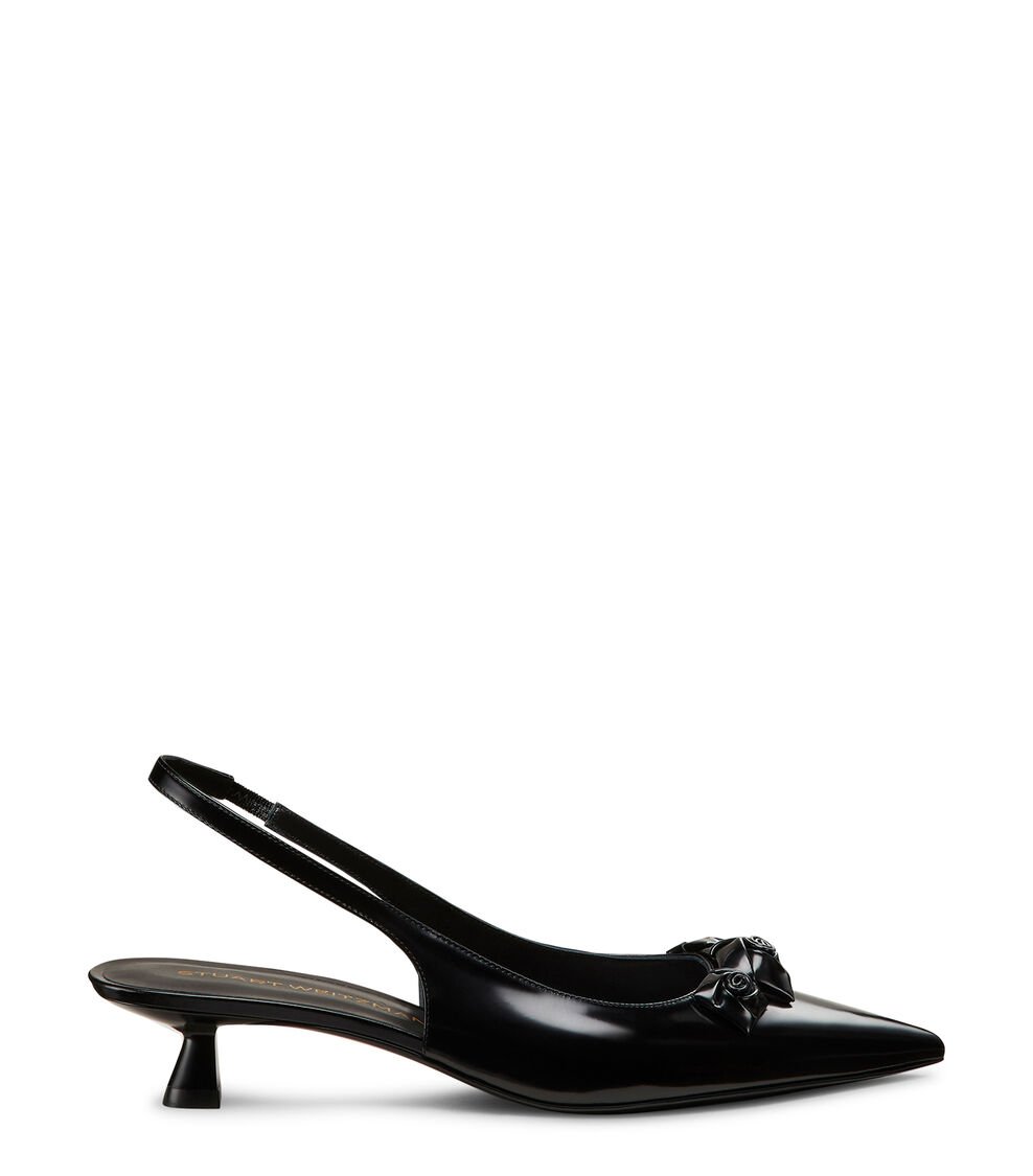 Stuart Weitzman ROSIE 35 SLINGBACK en NEGRO de Mujer | Stuart Weitzman®