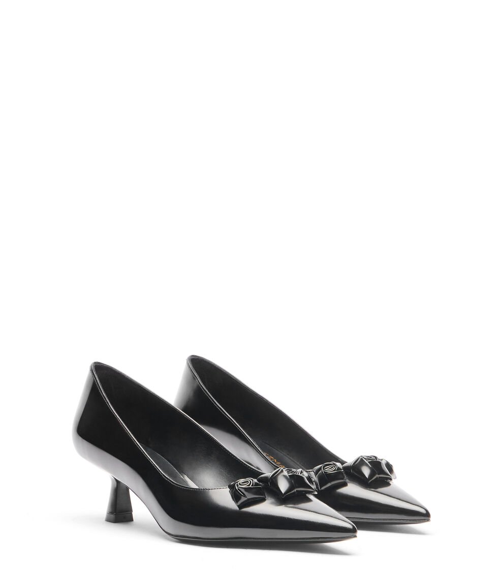 Stuart Weitzman ROSIE 50 PUMP En NEGRO De Mujer | Stuart Weitzman®