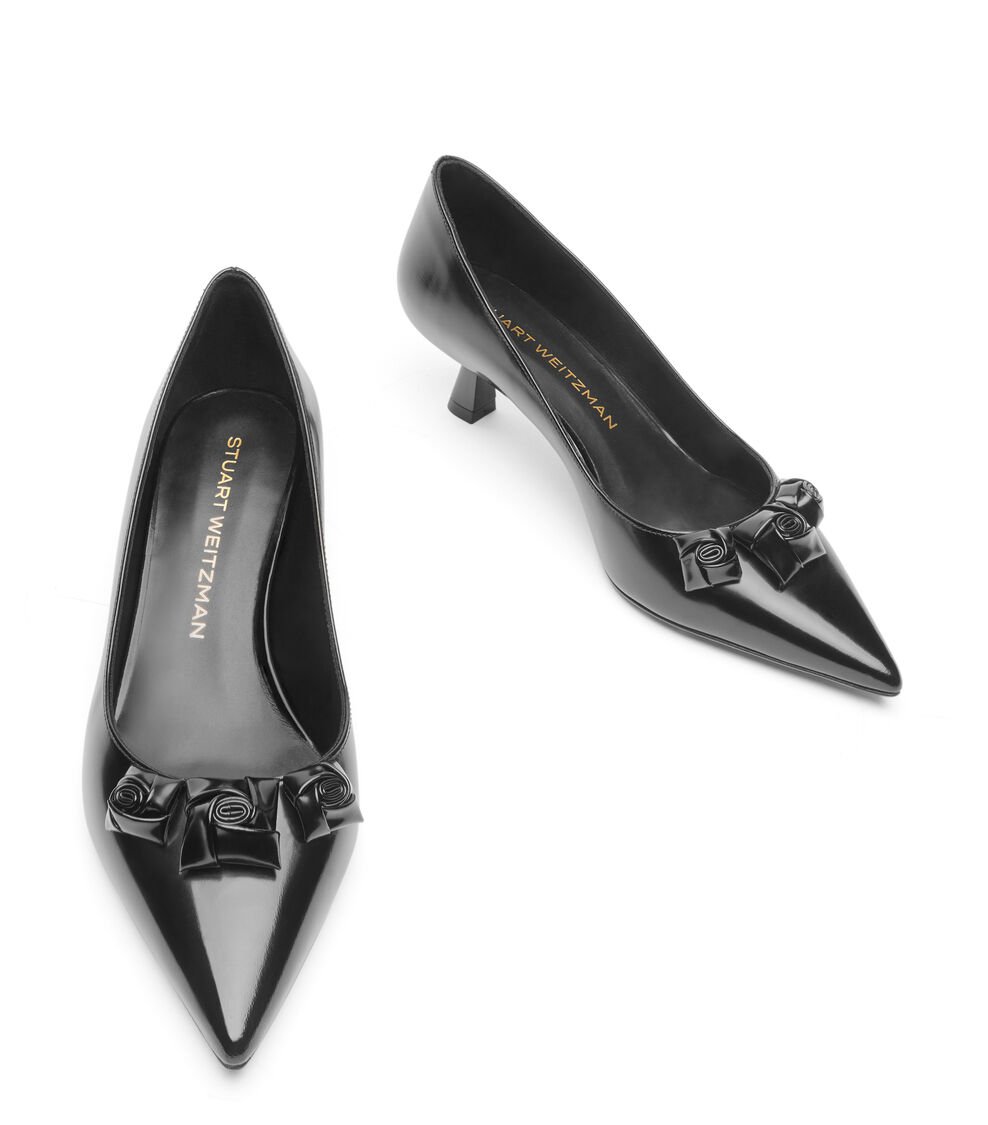 Stuart Weitzman ROSIE 50 PUMP En NEGRO De Mujer | Stuart Weitzman®