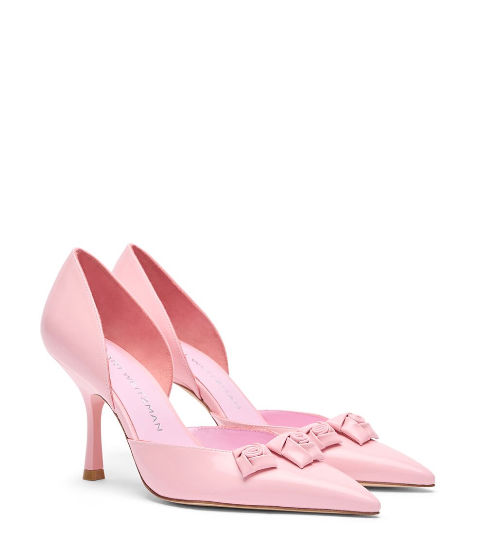 Stuart Weitzman ROSIE 85 DORSAY PUMP En ROSA MARSHMELLOW De Mujer | Stuart Weitzman®