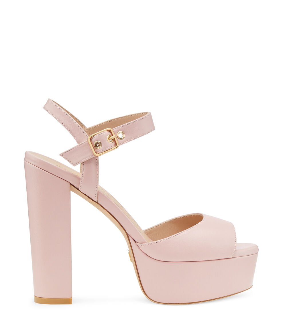 Stuart Weitzman RYDER 95 PLATFORM SANDAL en BALLET de Mujer | Stuart Weitzman®