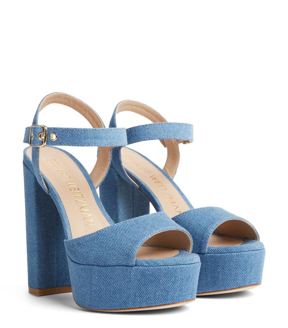 Stuart Weitzman RYDER 95 PLATFORM SANDAL En LAVADO De Mujer | Stuart Weitzman®