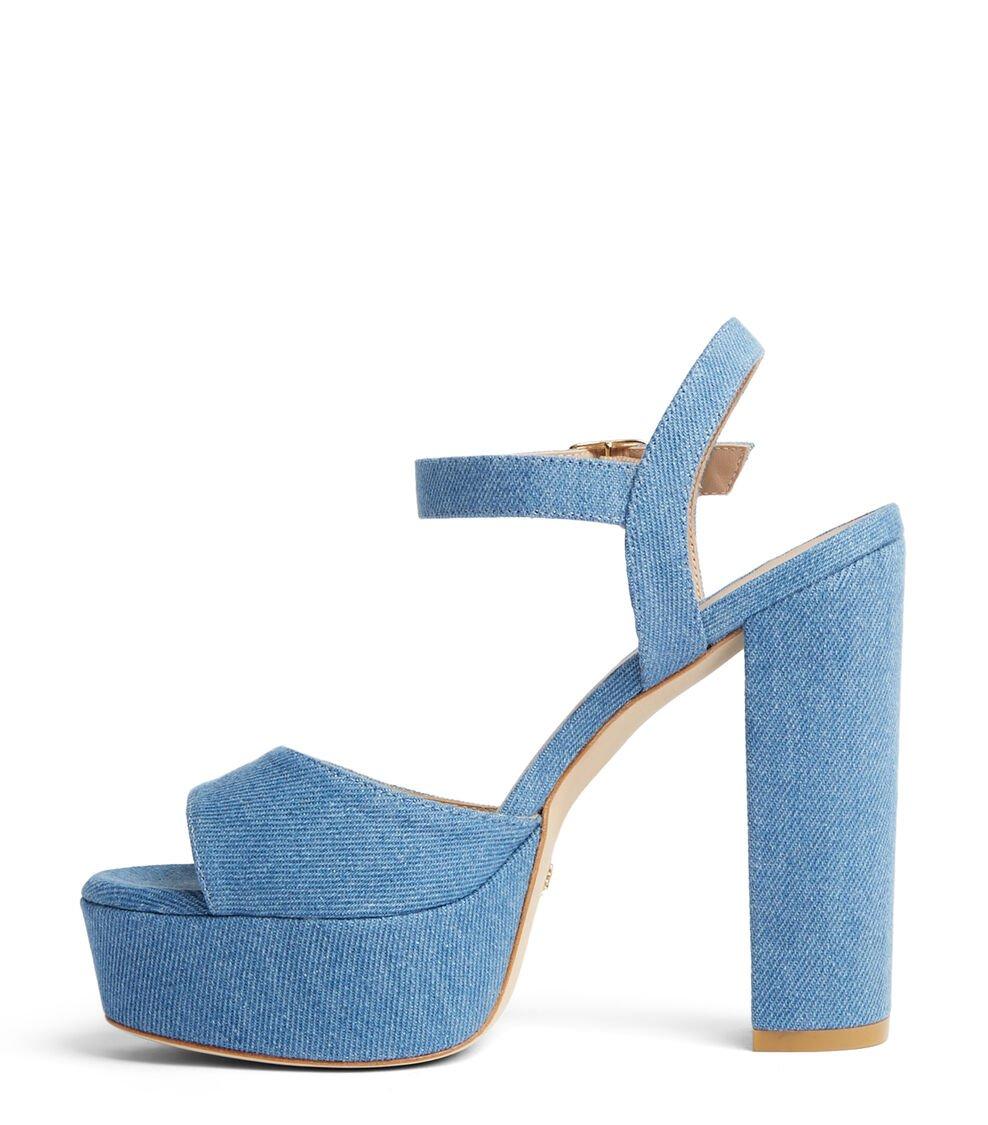 Stuart Weitzman RYDER 95 PLATFORM SANDAL En LAVADO De Mujer | Stuart Weitzman®
