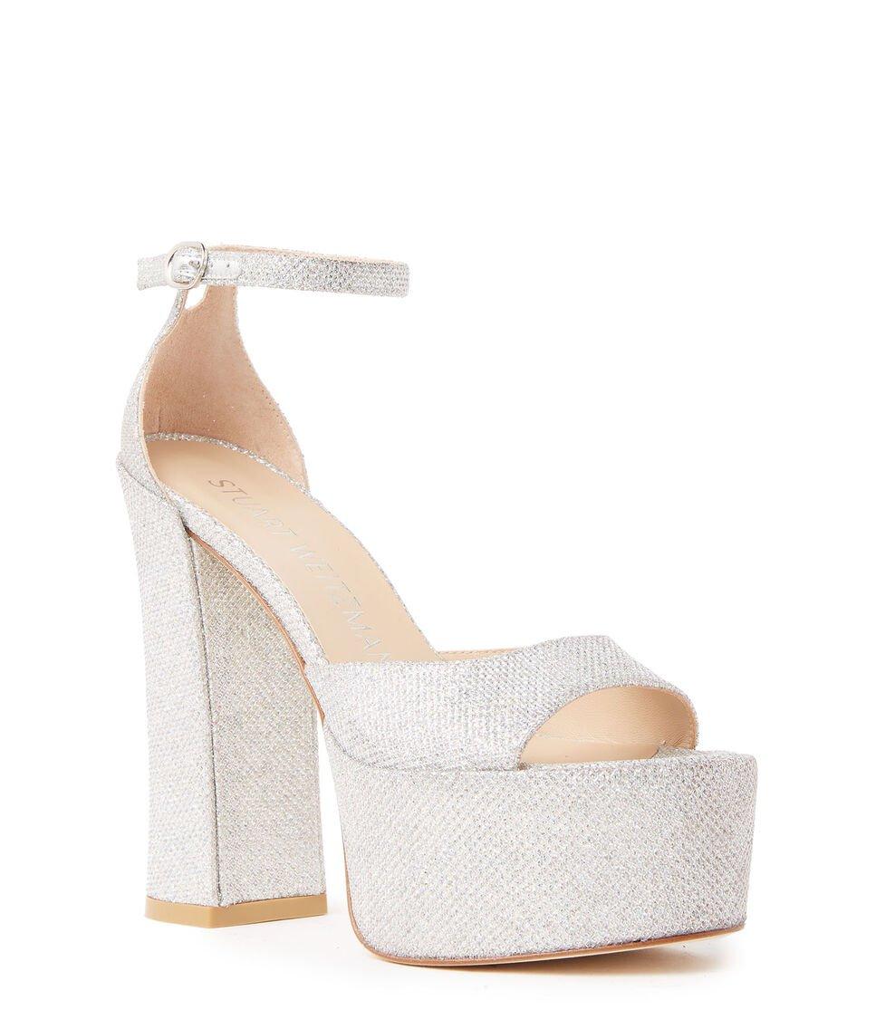 Stuart Weitzman SKYHIGH 145 PLATFORM SANDAL En Crystal De Mujer | Stuart Weitzman®