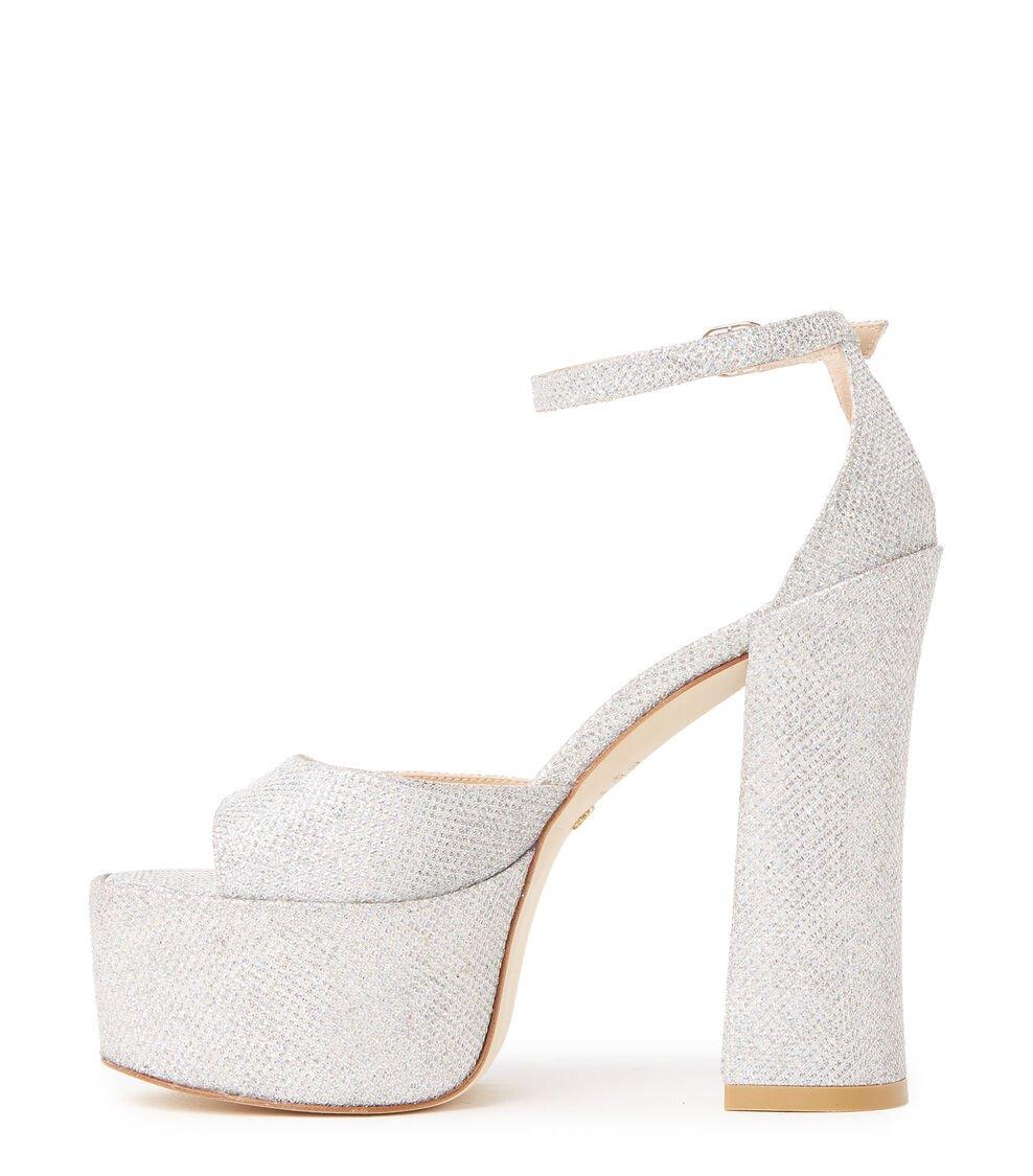 Stuart Weitzman SKYHIGH 145 PLATFORM SANDAL En Crystal De Mujer | Stuart Weitzman®