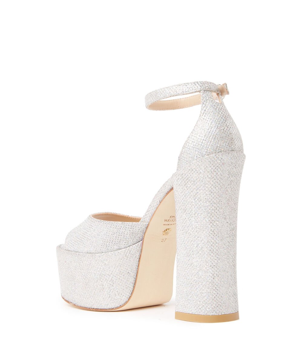 Stuart Weitzman SKYHIGH 145 PLATFORM SANDAL En Crystal De Mujer | Stuart Weitzman®