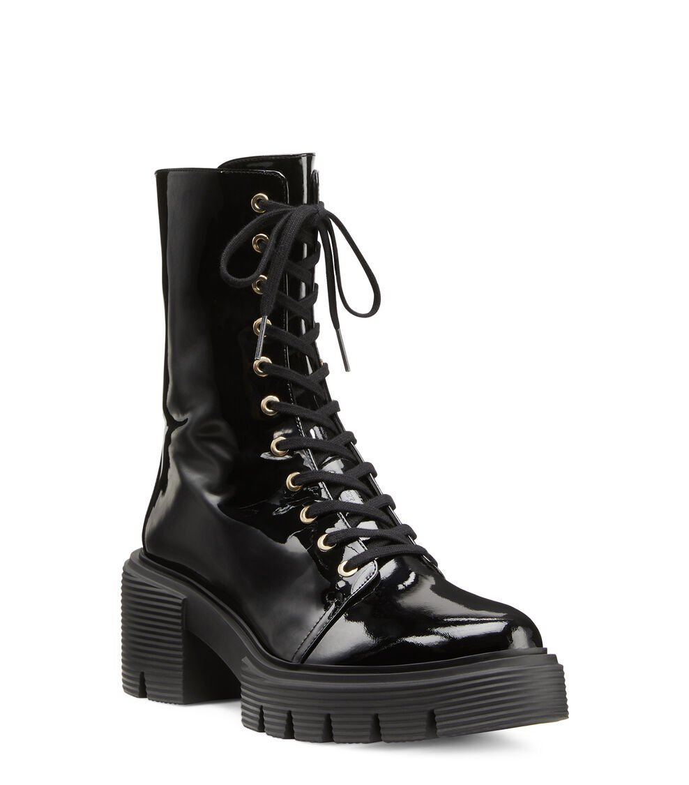 Stuart Weitzman SOHO BOOTIE En NEGRO De Mujer | Stuart Weitzman®