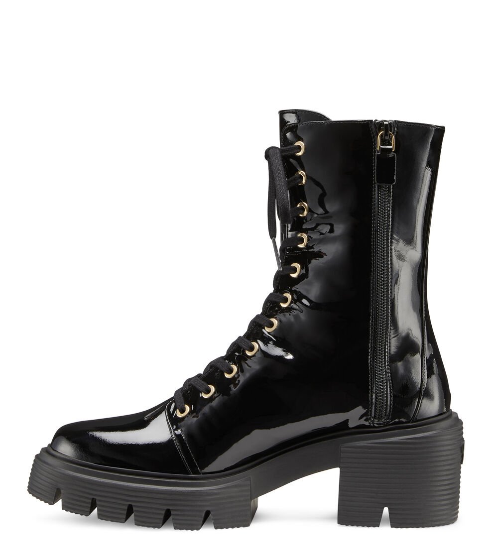 Stuart Weitzman SOHO BOOTIE En NEGRO De Mujer | Stuart Weitzman®