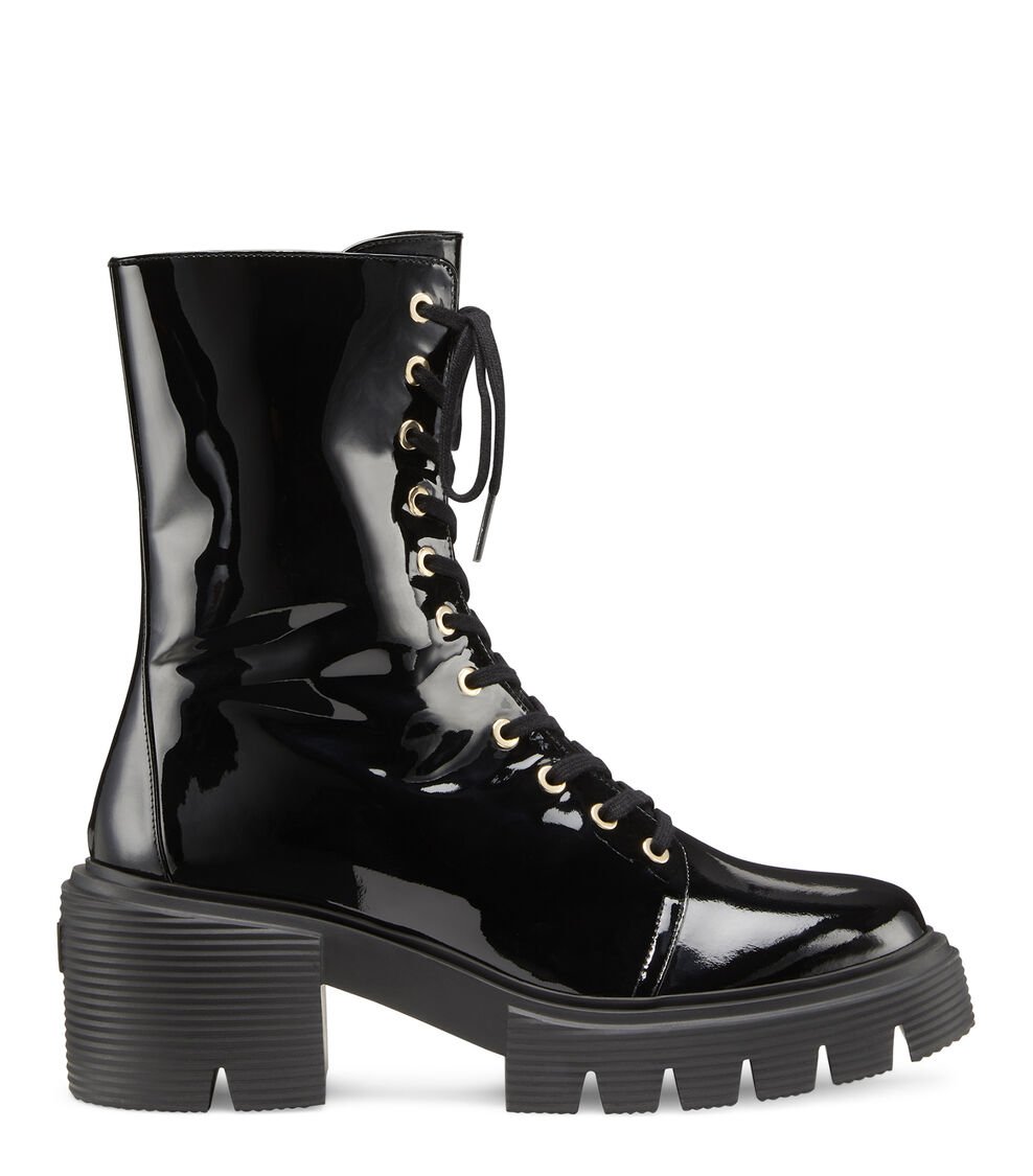 Stuart Weitzman SOHO BOOTIE en NEGRO de Mujer | Stuart Weitzman®